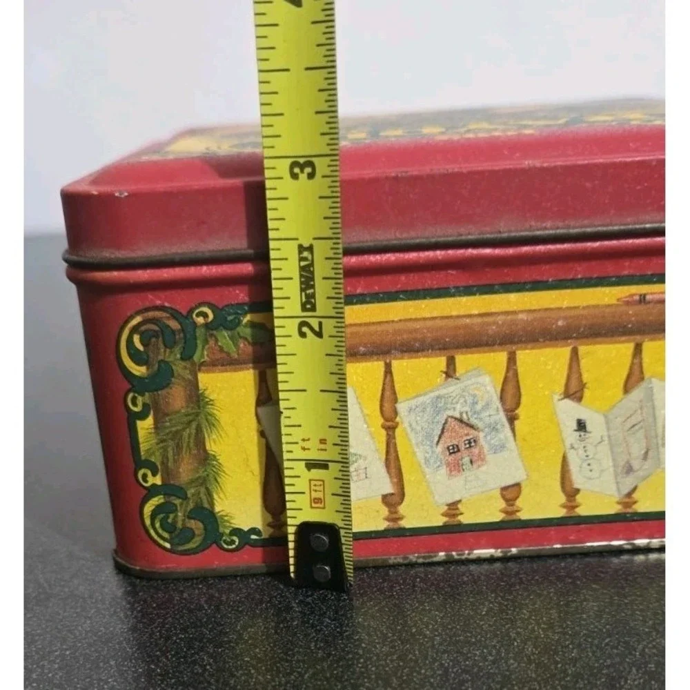 3pc Vintage Peanut Planters Wheat Thins Crayola‎ 80s Tin Lot Metal Cans Lids